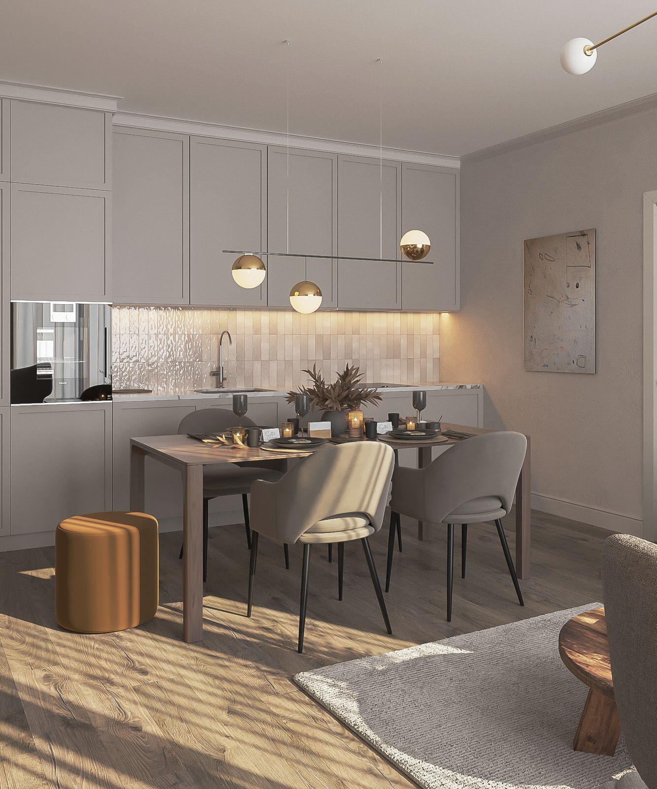 Warm apartment_dinastia