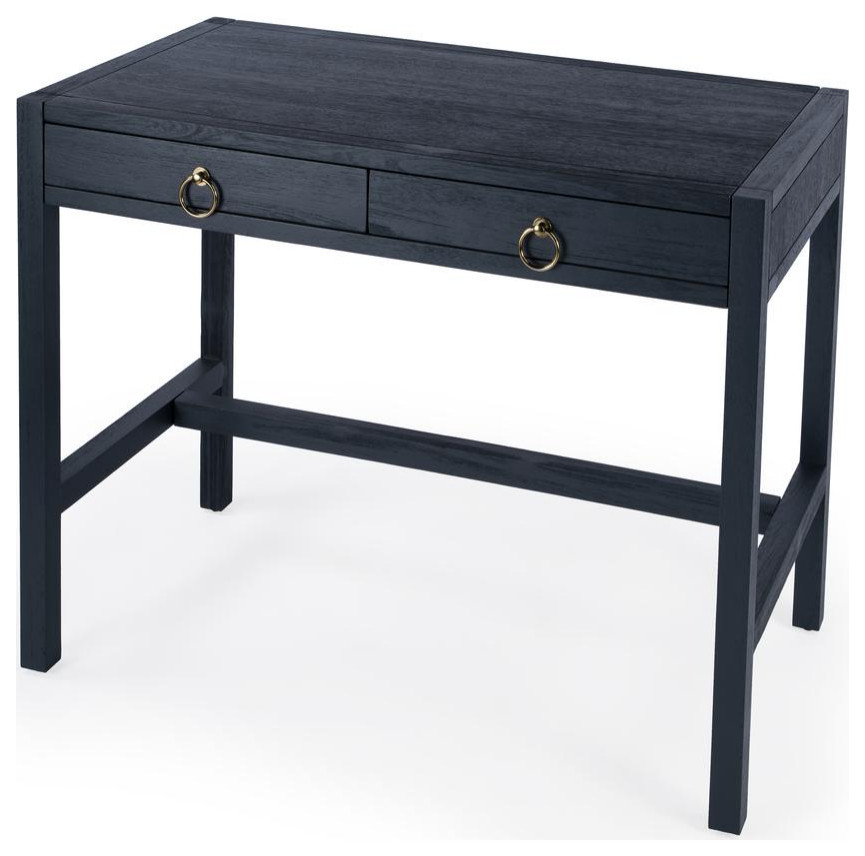 Minimalist Navy Desk, Belen Kox Transitional Desks And Hutches by