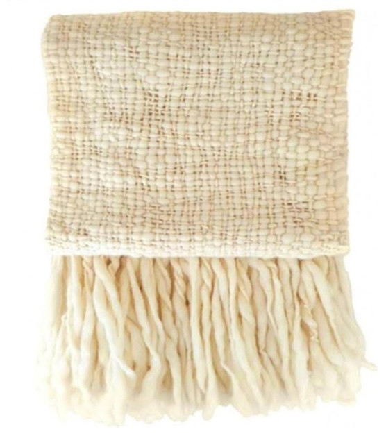 Flame Natural Throw Contemporary Throws by Room With a Soul Houzz