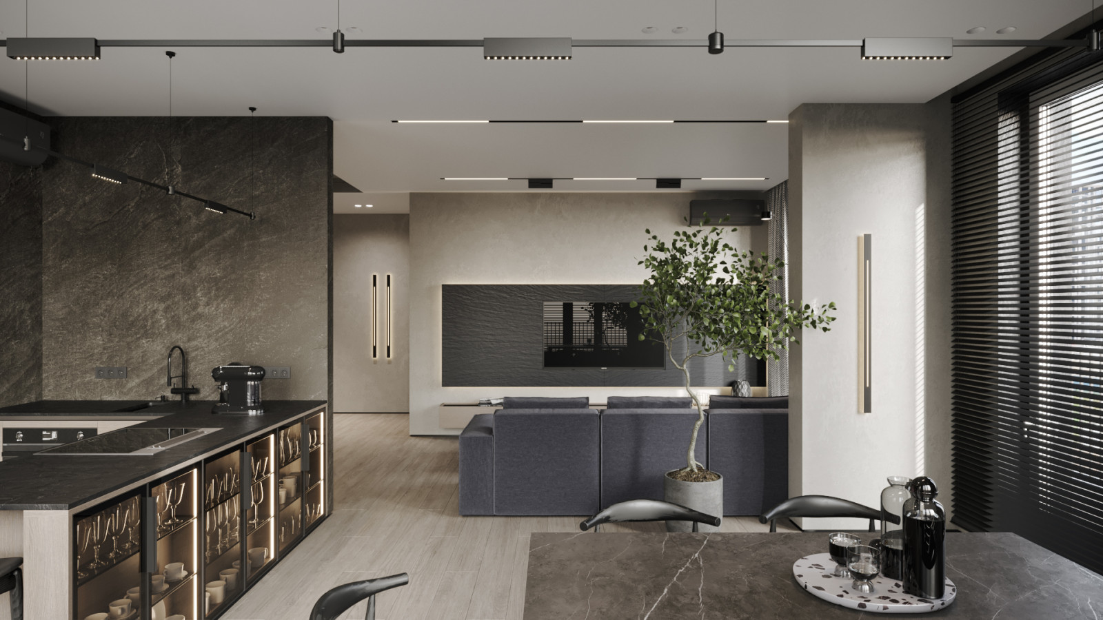 Пентхауз в стиле Экоминимализм