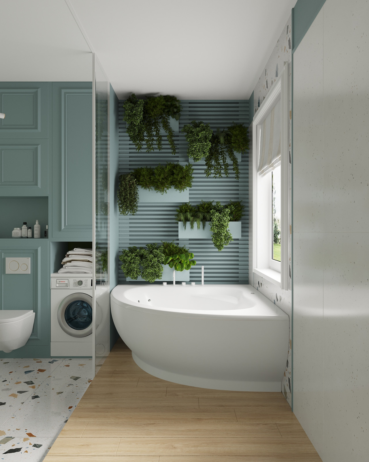 Санузел в частном доме