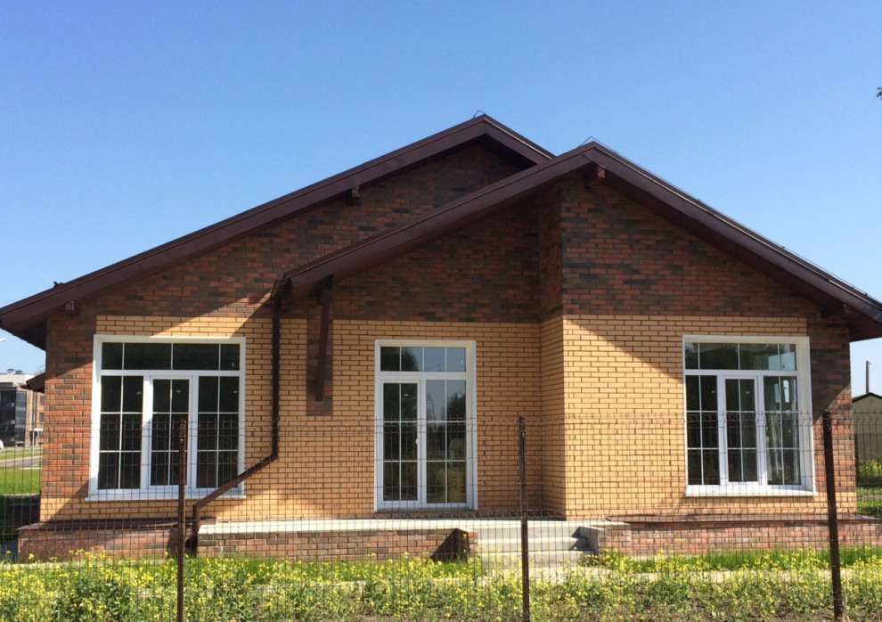 Дуплекс. Двухквартирный одноэтажный дом