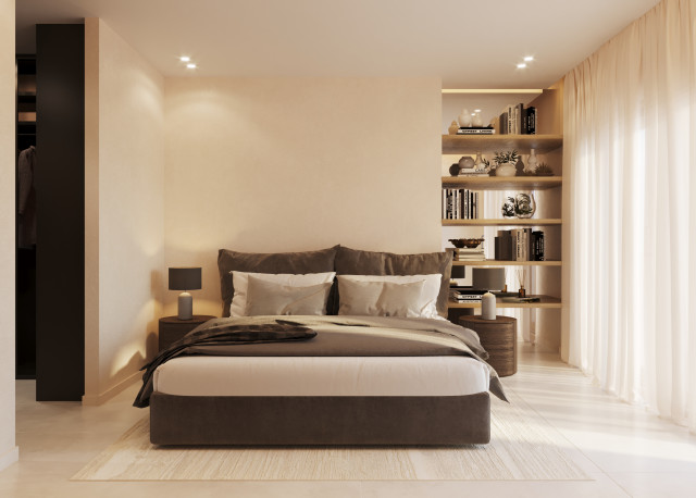 Dormitorio principal mediterraneo-camera-da-letto
