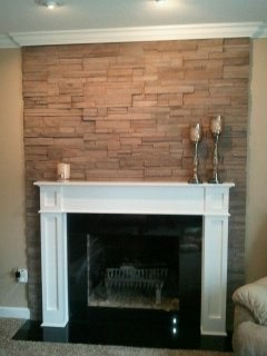 Updated Fireplace (after)
