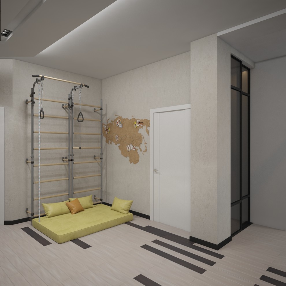 Интерьер квартиры (пентхаус)