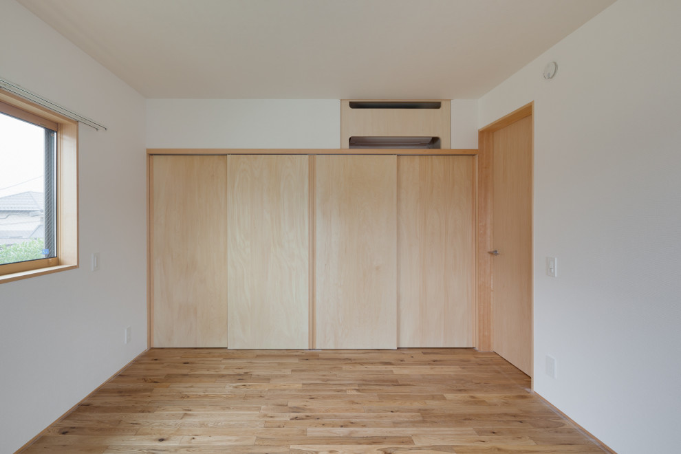 Modernes Schlafzimmer in Tokio Peripherie