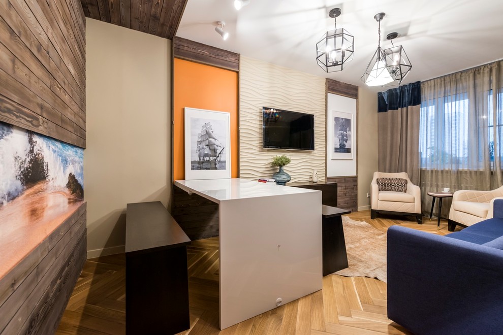 Гостиная с видом на море