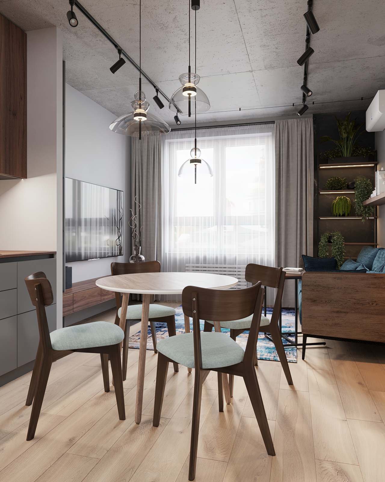 Дизайн проект квартиры ЖК Панин 72м