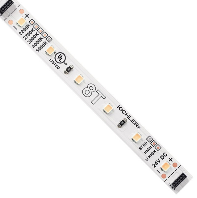 8T 67' 5000K 24V Standard Output LED Tape Light Transitional Lighting by