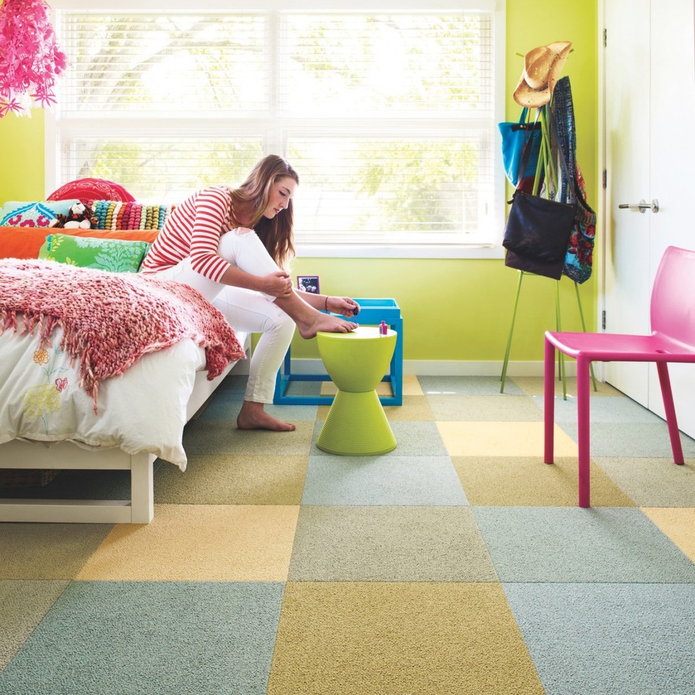 This is an example of a modern kids' room in Chicago.