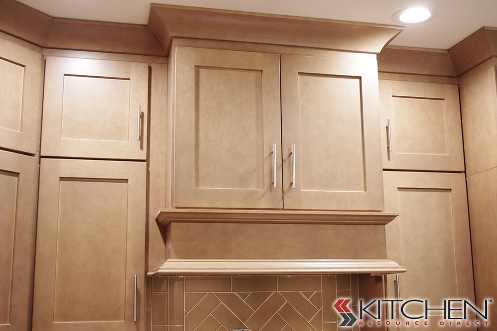 Over the Range with Crown Contemporary Kitchen Tampa