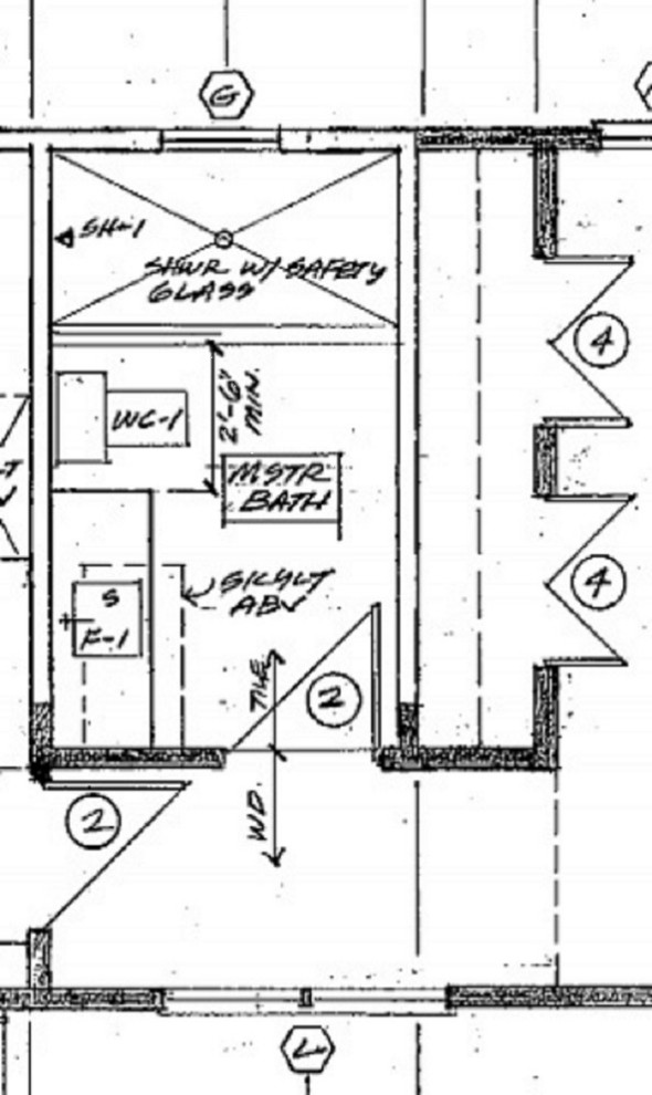 white ceramic subway tile w/ marble in master bath can this work?