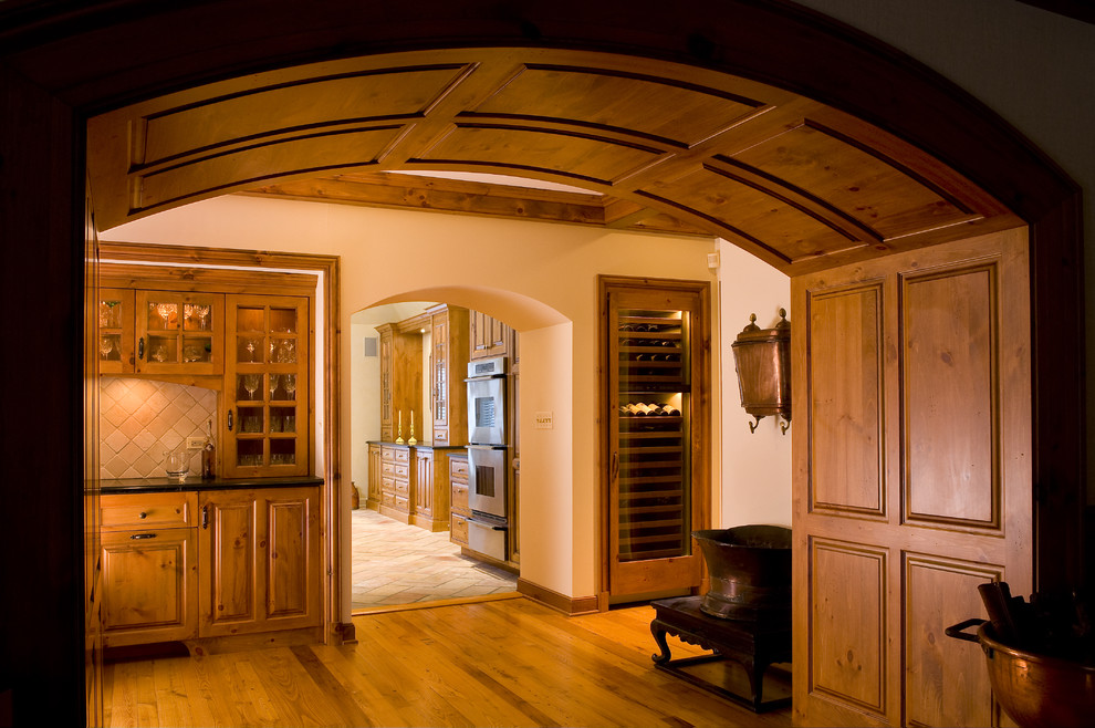 French Country Traditional Wine Cellar Chicago by Kitchen Classics Charles Heller