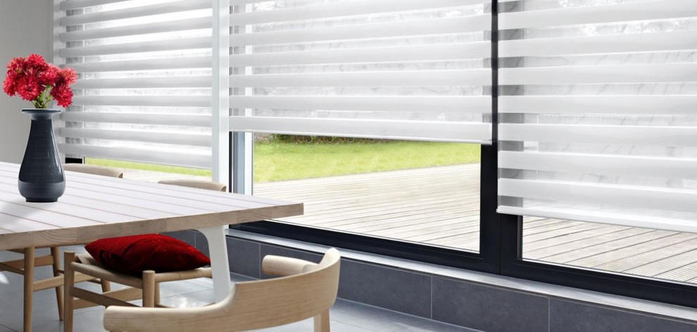 Рулонные шторы Зебра (День и Ночь)