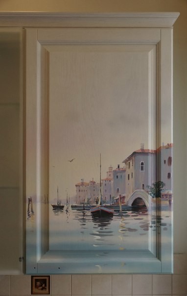 Роспись "Венеция"