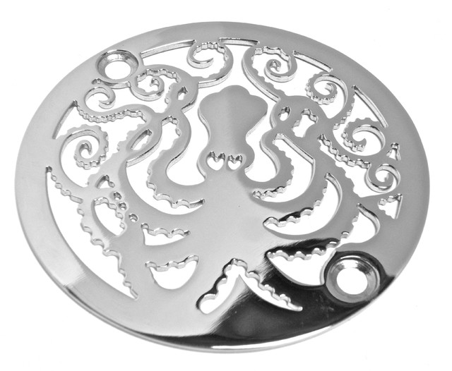 Octopus Shower Drain Contemporary Showerheads And Body Sprays by