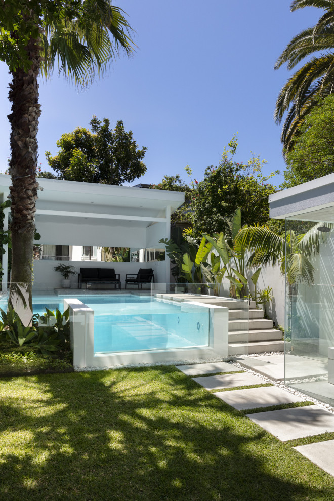 Modern Pool Design + Contemporary Landscape Design - Bondi ...
