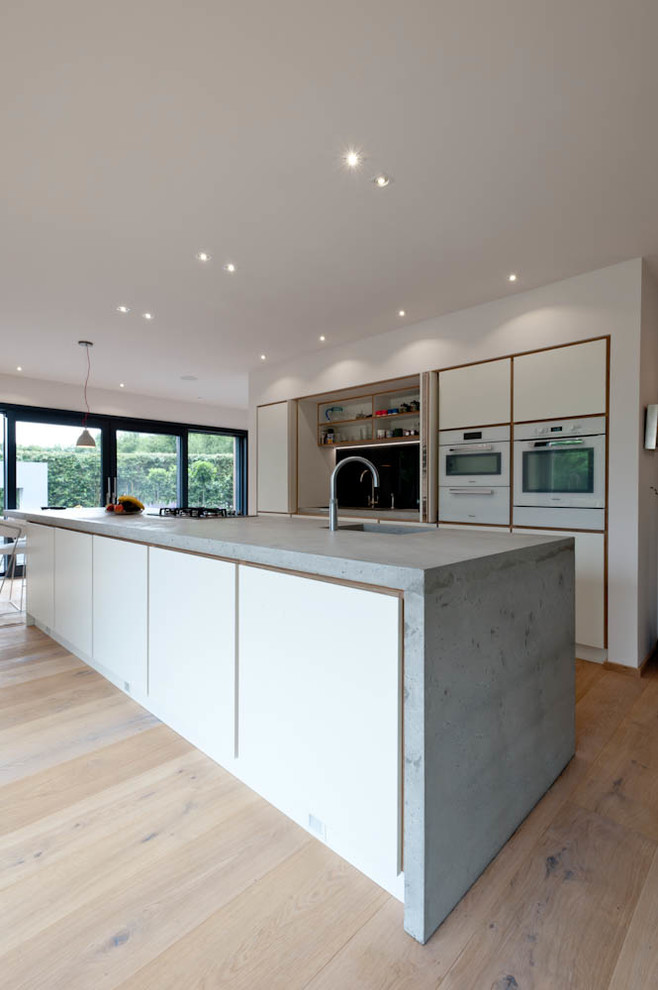 Design ideas for a large contemporary home in Kent.