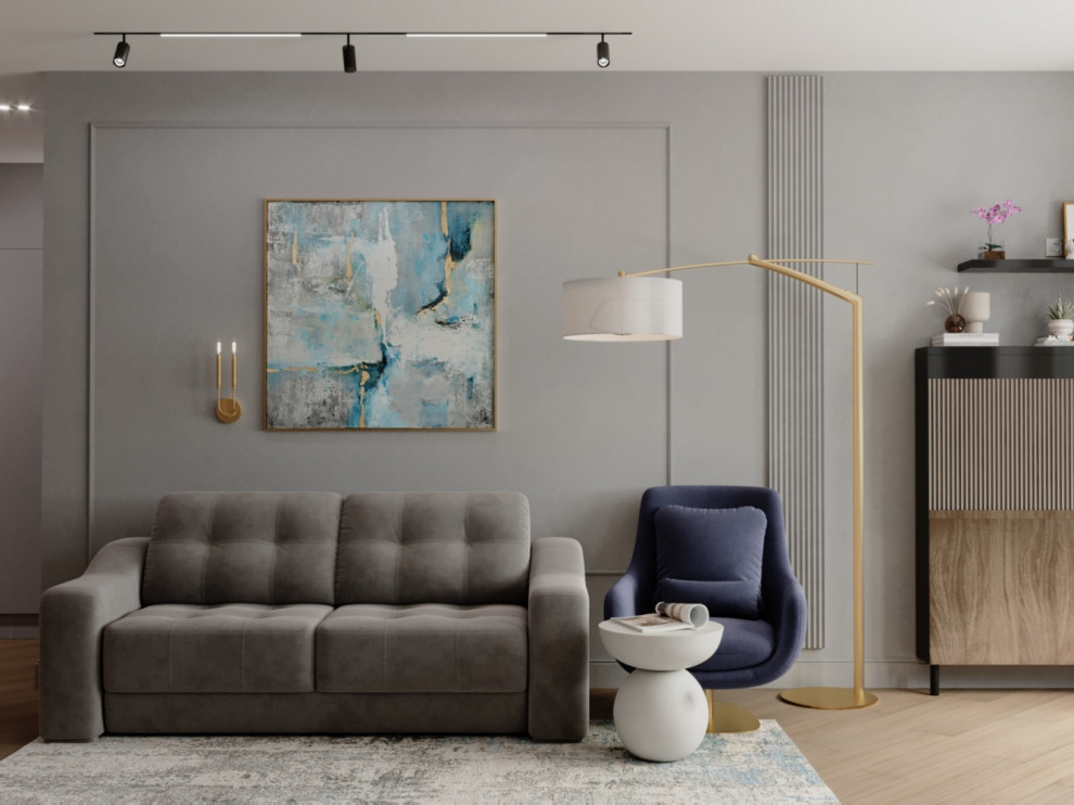 Кухня-гостиная в  ЖК "Filicity"