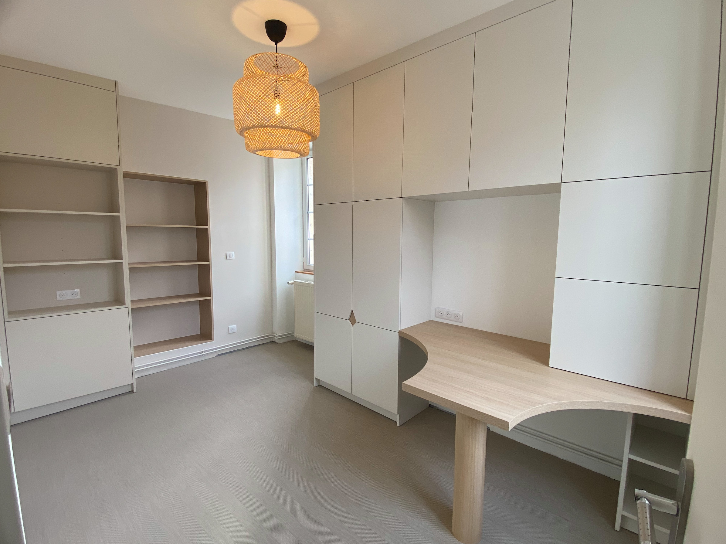 Rénovation Pièce détente / Bureau Etude aménagement et Design mobilier