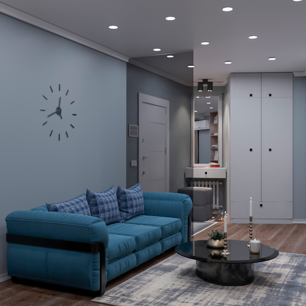 3Dвизуализация квартиры-студии в стиле Лофт