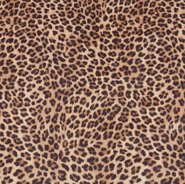 E420 Leopard Print Microfiber Fabric