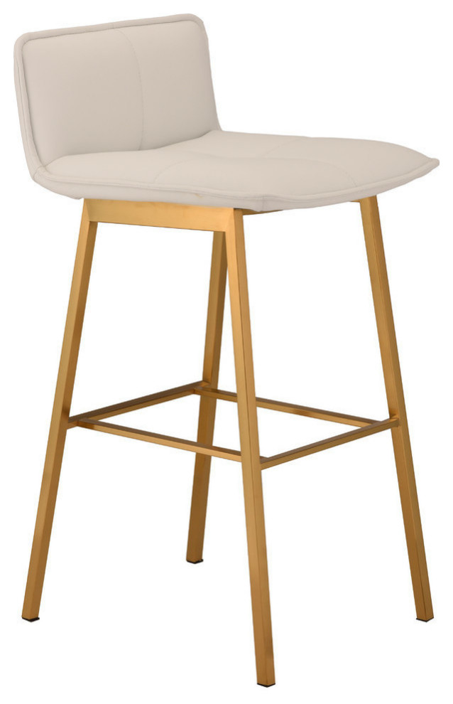 Zara Dining Chair, Counter Height Contemporary Bar Stools And