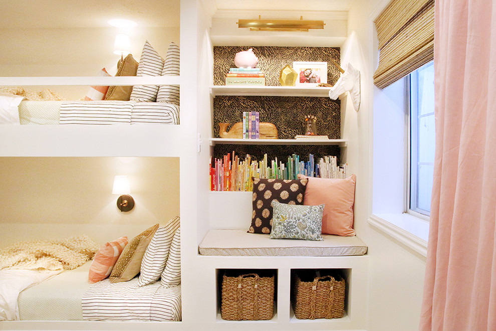 Inspiration for a transitional kids' room remodel in Salt Lake City