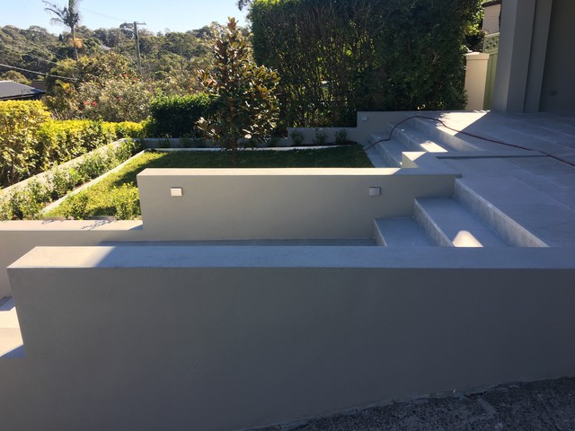 Riverview contemporary-garden