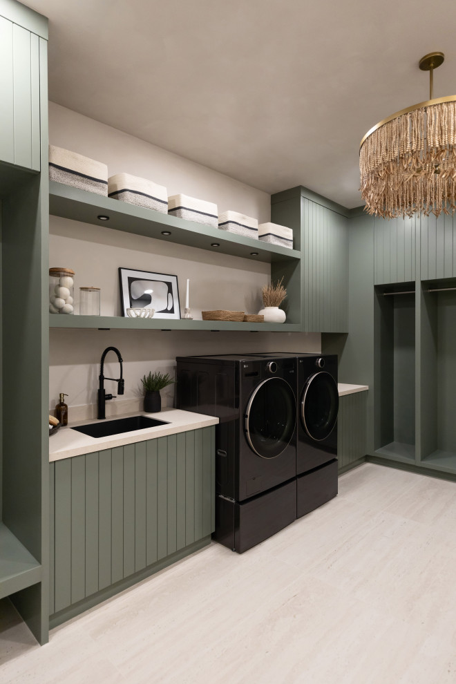 Wabi Sabi Retreat - Asian - Laundry Room - Phoenix - by Living with ...