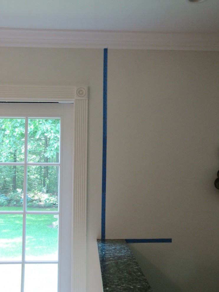 Separating wall colors
