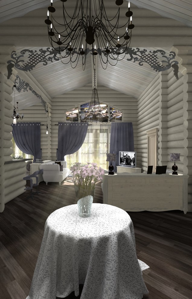 ДЕРЕВЯННЫЙ ДОМ В СОСНОВОМ БОРУ