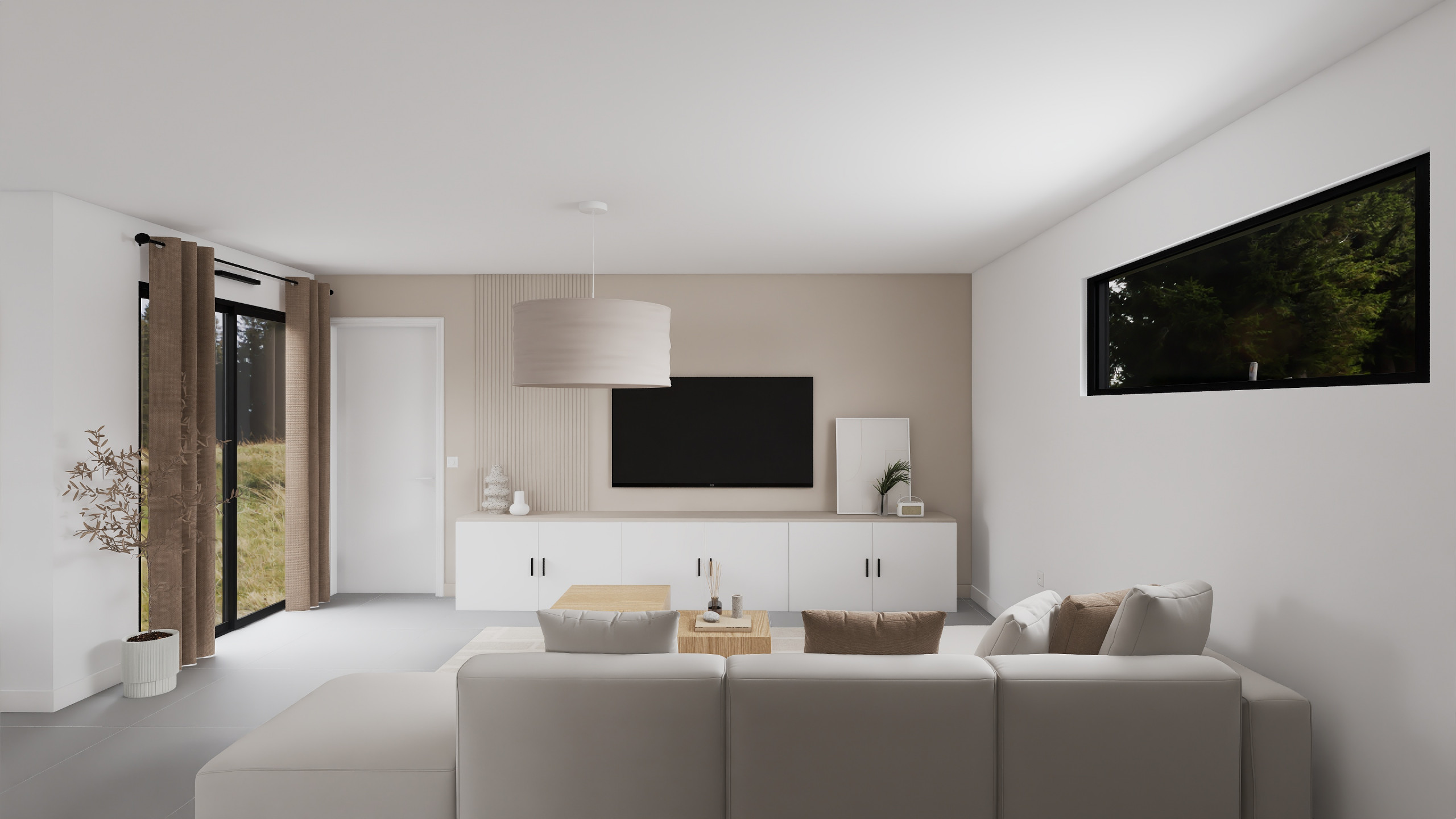 Projet Méréville - salon