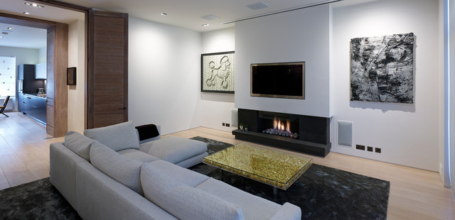 Cheyne Gardens contemporary-vardagsrum