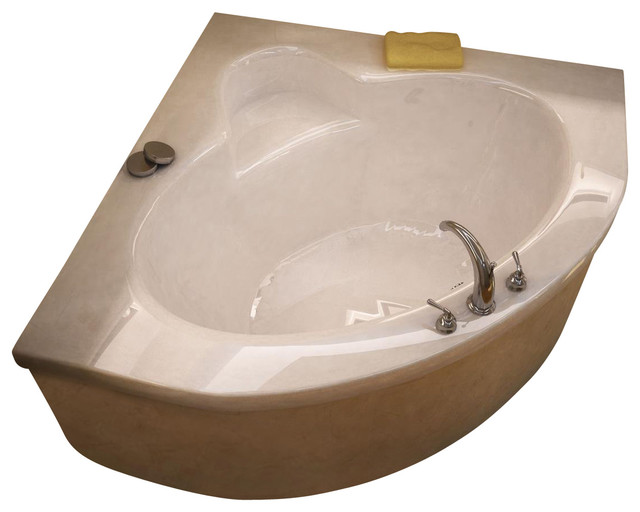 Atlantis Tubs 6060a Alexandria 60x60x23 Inch Corner Soaking Atlantis Tubs 6060a Alexandria 60x60x23 Inch Corner Soaking Bathtub Traditional Bathtubs