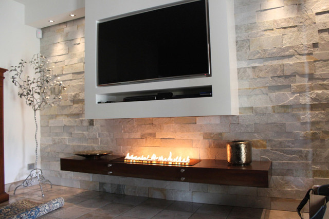 Luxury Ribbon Fireplaces And Art Design Bio Fires In Most Stunning