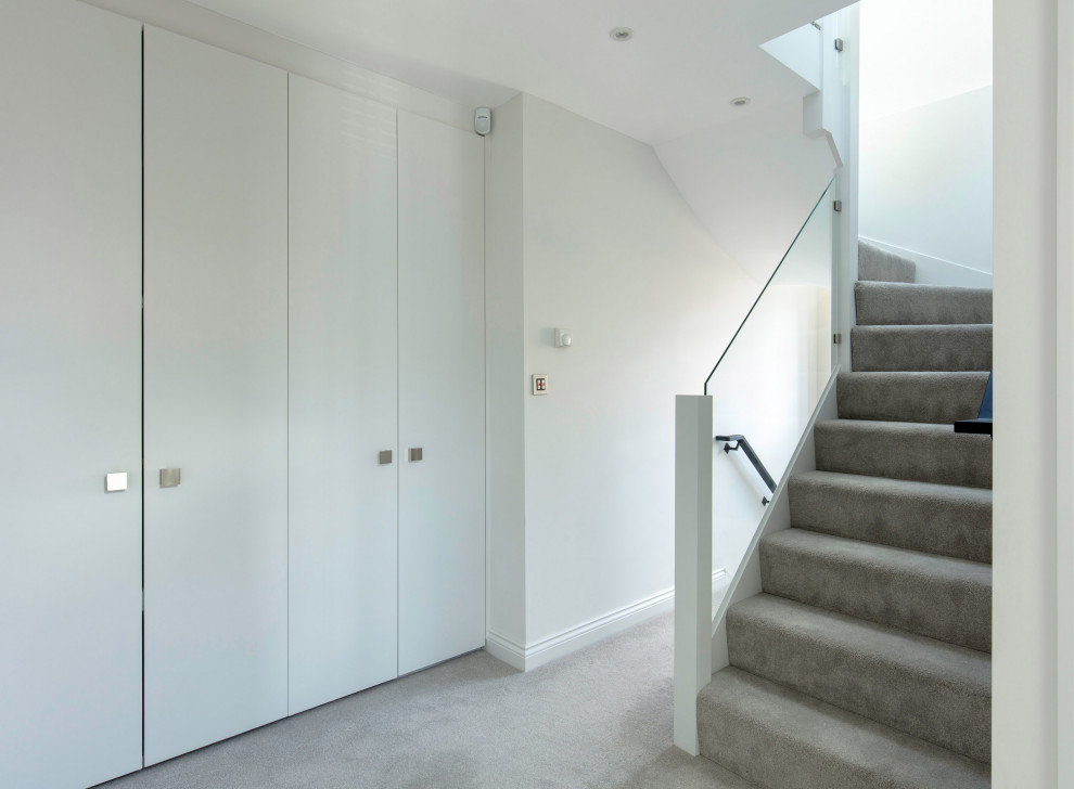 Contemporary staircase in London.