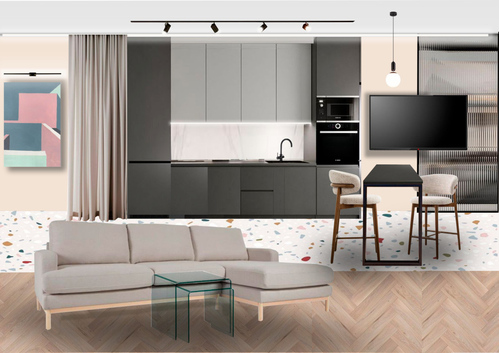 Проект кухни-гостиной