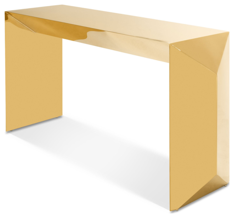 Gold Console Table Eichholtz Carlow Contemporary Console Tables