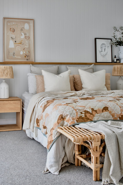 Coastal Cottage coastal-bedroom