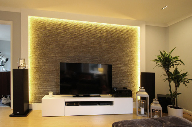 Small House Update moderne-dagligstue