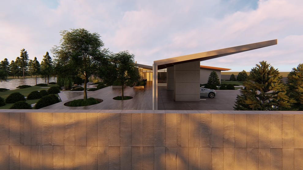 Проект дома Водопадный