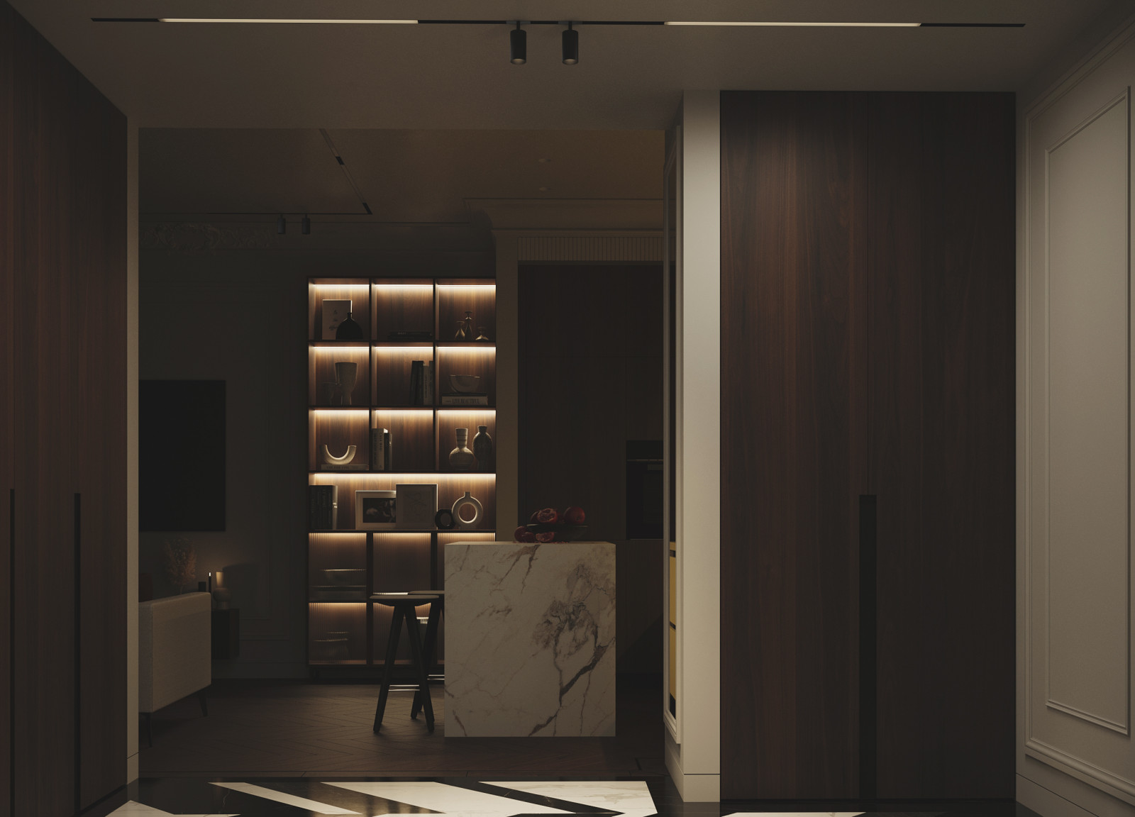 ЖК SPIRES проект квартиры