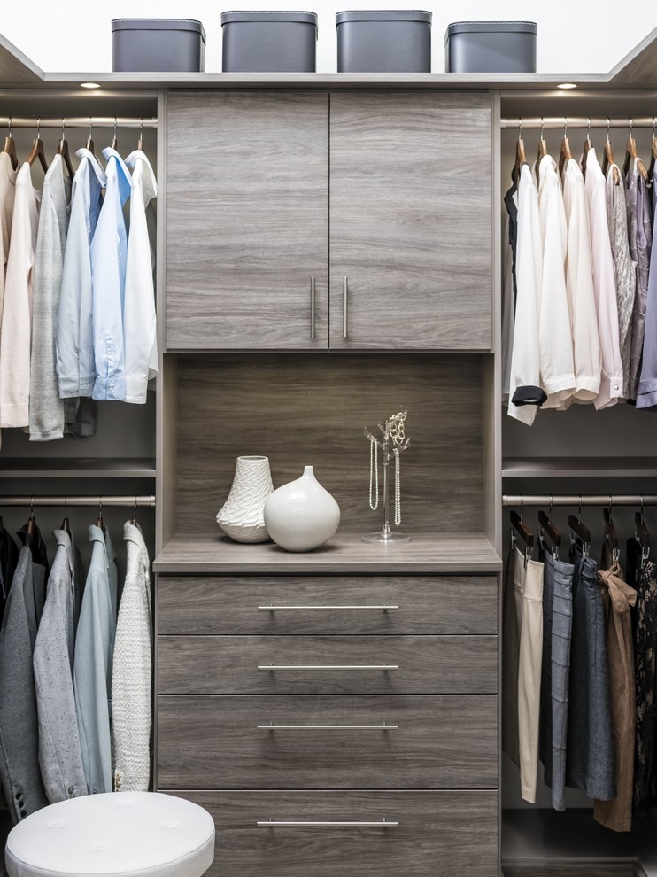 Elegant Master Closet - Contemporary - Closet - Chicago - by The ...