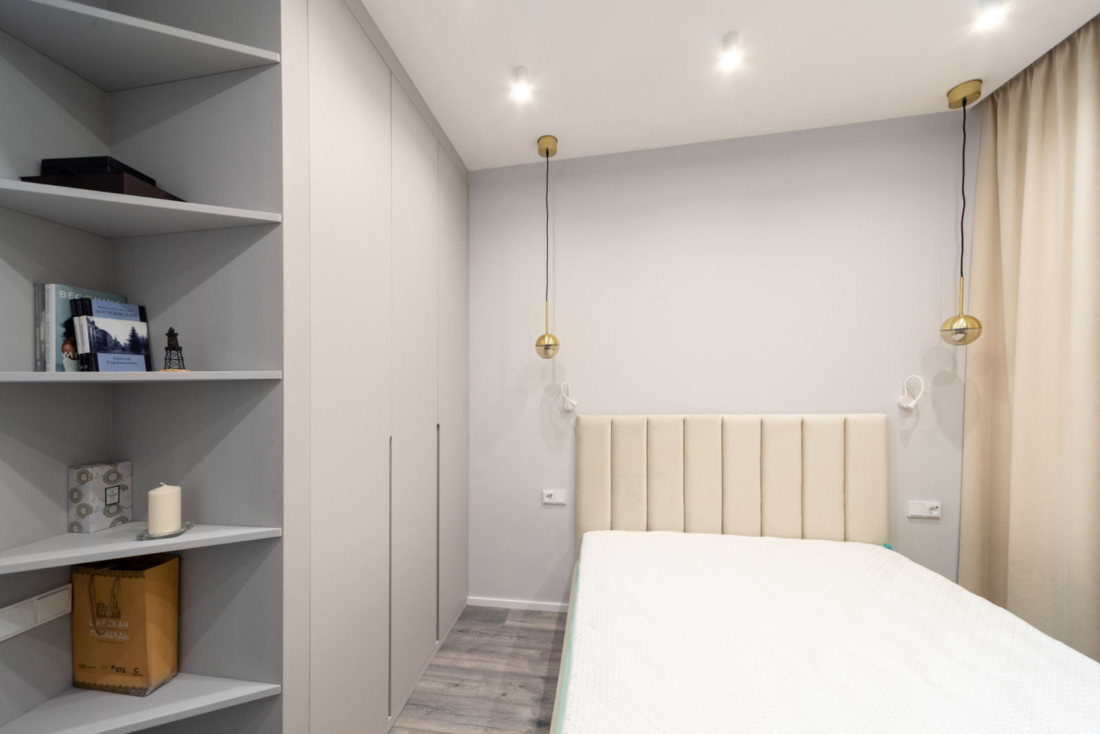 Спальня в ЖК "Царская Площадь"