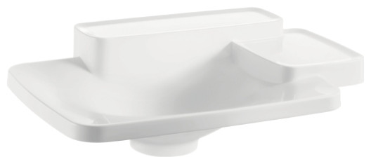 AXOR 19941000 AX Bouroullec Drop In Sink with Built In Shelf and Soap Dish