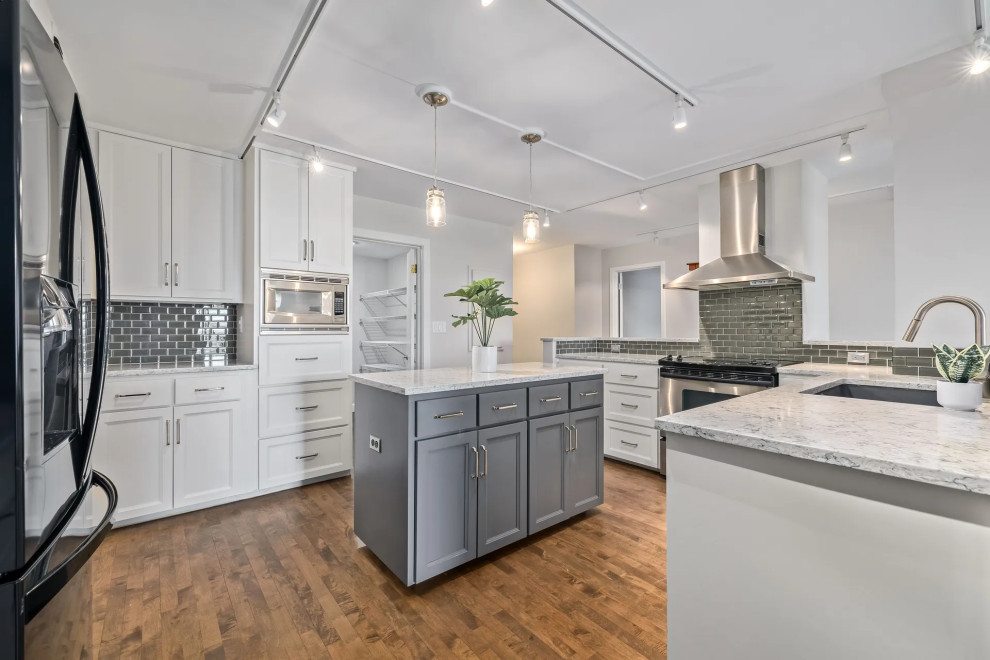 Kitchen Remodel Blue