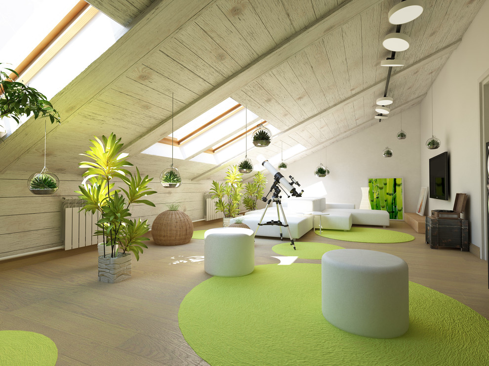 Деревянный лофт