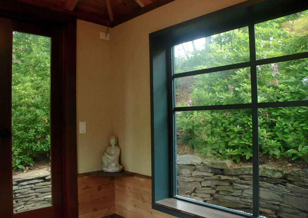 petunia, a japanese tea house - asian - shed - new york
