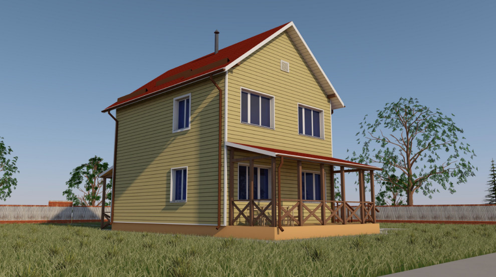 Архитектурные проекты малоэтажных жилых зданий